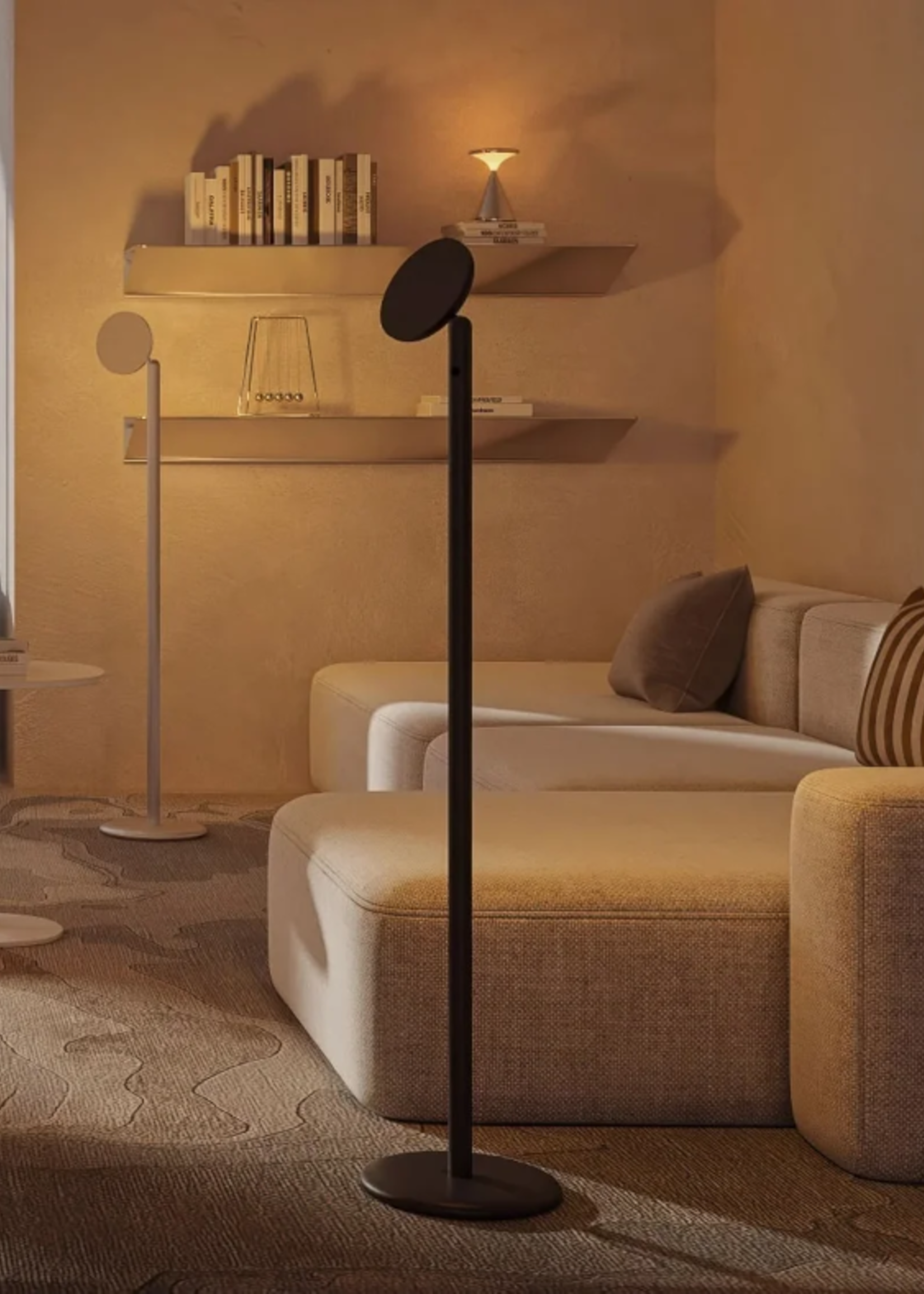 Grau Parrot portable vloerlamp