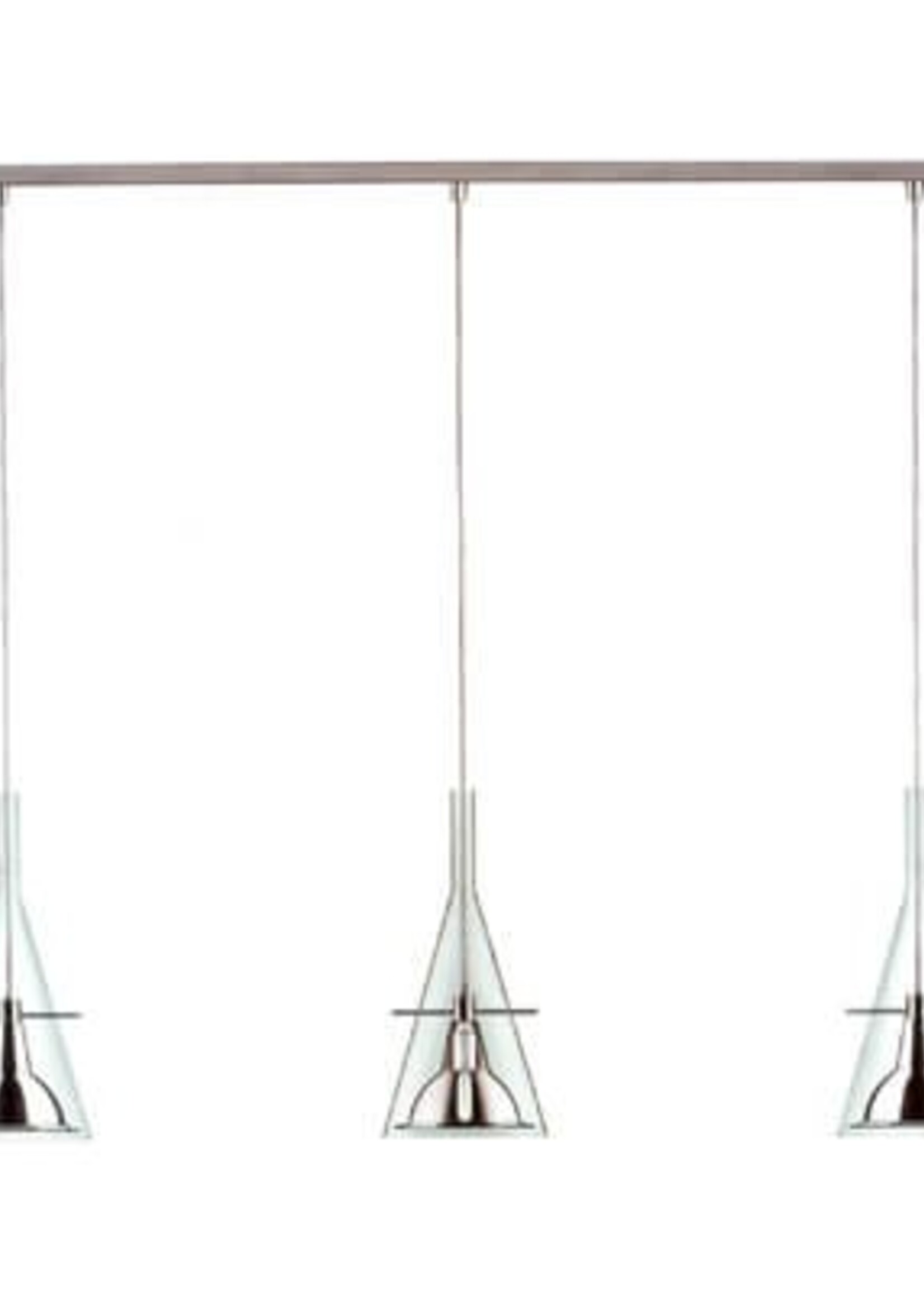 Fontana Arte Flûte 3 hanglamp