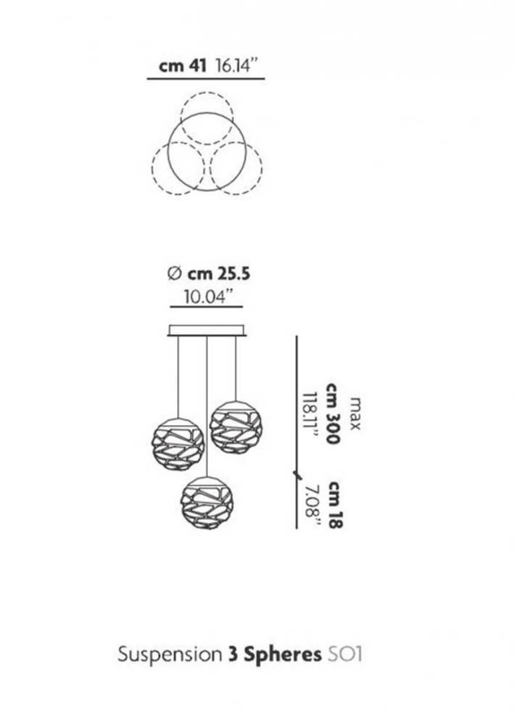 Lodes Kelly Cluster Sphere hanglamp