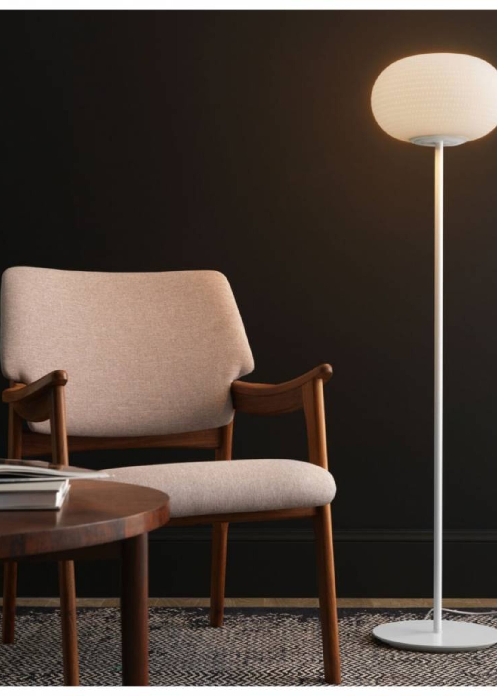 Fontana Arte Bianca vloerlamp