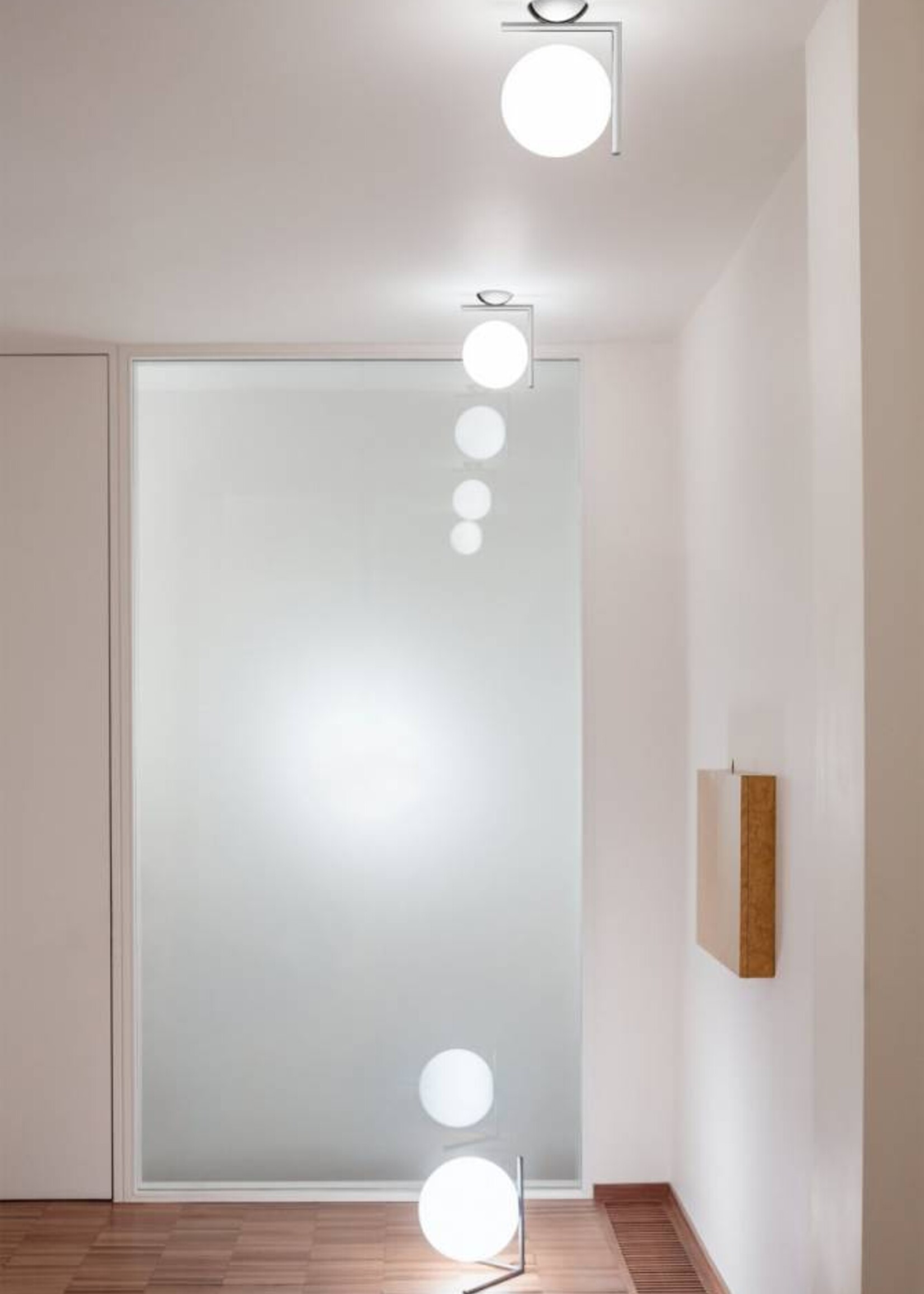 Flos IC  Lights C/W1  wand/plafondlamp