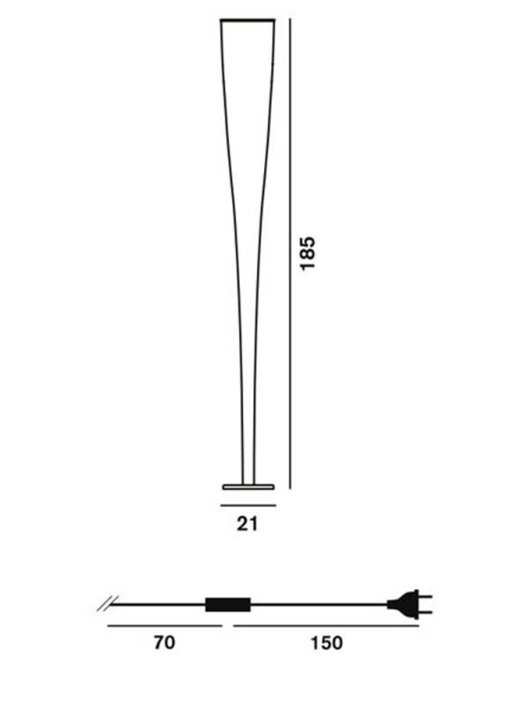 Foscarini Mite Led vloerlamp