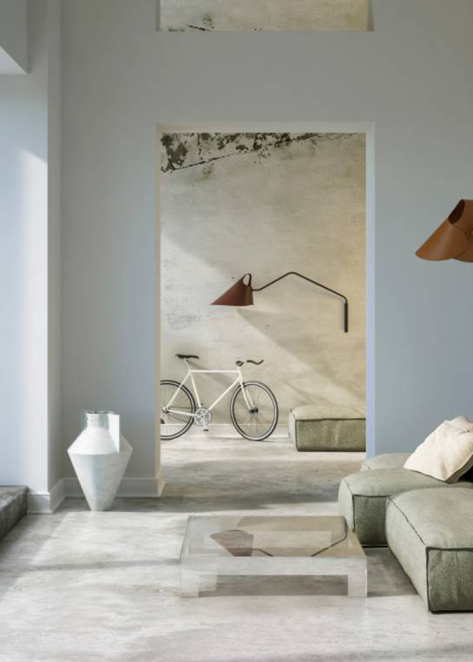 Jacco Maris Mrs. Q Totally Leather vloerlamp