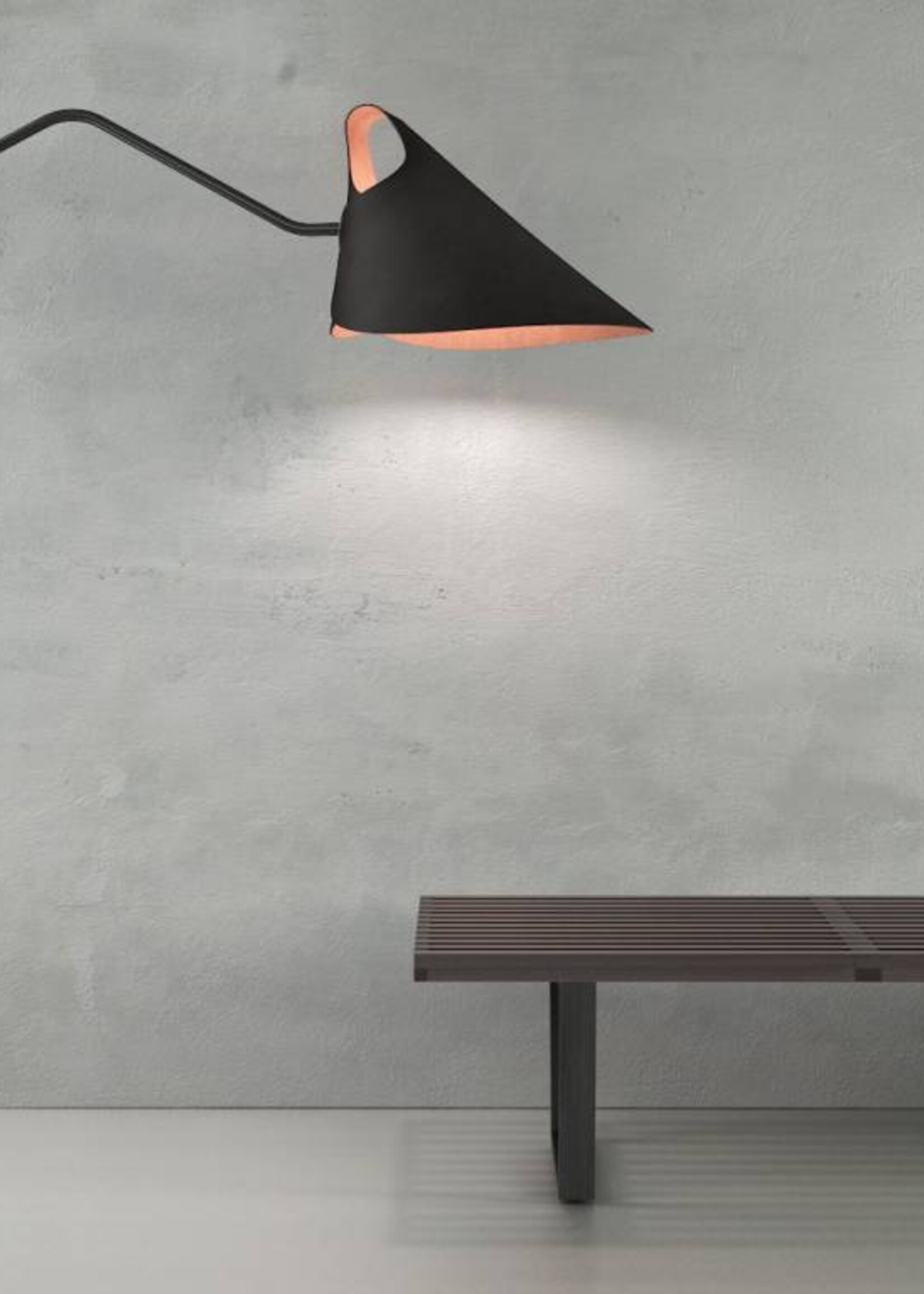 Jacco Maris Mrs.Q Coated Steel wandlamp