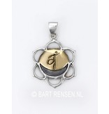 Seks Chakra hanger - echt zilver