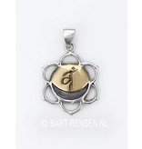 Sex Cakra pendant - sterling silver