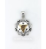 Solar Plexus Chakra pendant - sterling silver