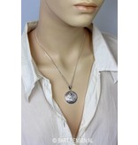 Yin-Yang pendant - sterling silver