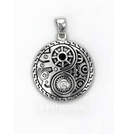 Yin-Yang pendant - silver