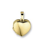 Heart medallion - 14 carat gold