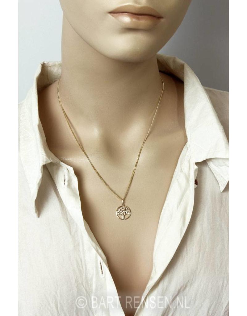 Tree of life pendant - 14 carat gold