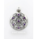 Seed of Life pendant - sterling silver
