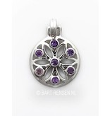 Seed of Life pendant - sterling silver