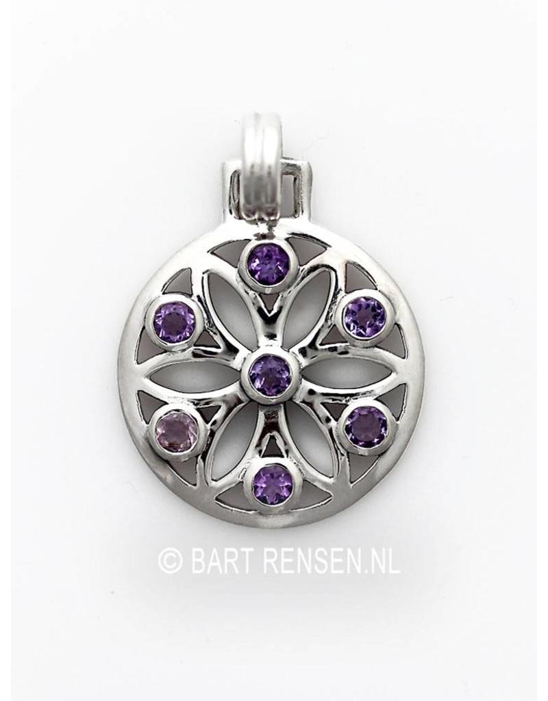 Seed of Life pendant - sterling silver