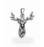Hert hanger - echt zilver