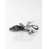 Hert hanger - echt zilver
