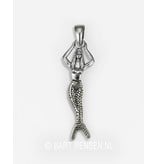 Mermaid pendant - sterling silver