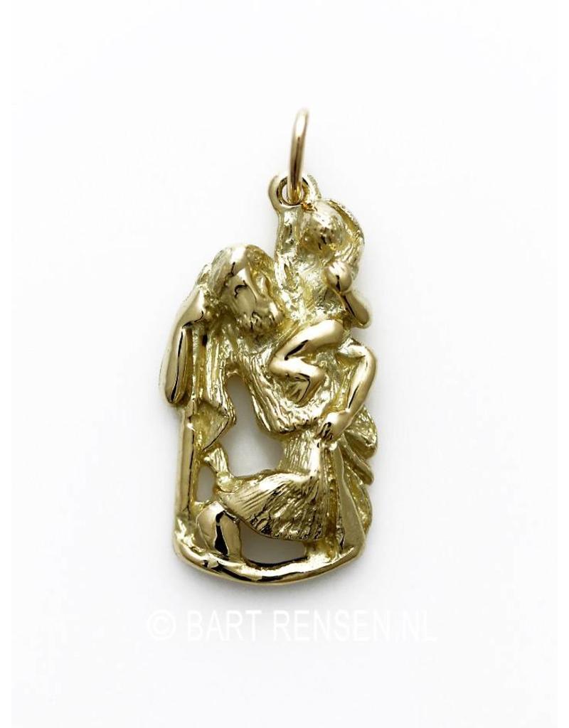 Christopher pendant - 14 carat gold
