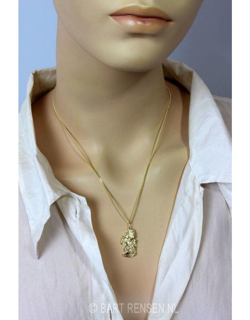 Christopher pendant - 14 carat gold