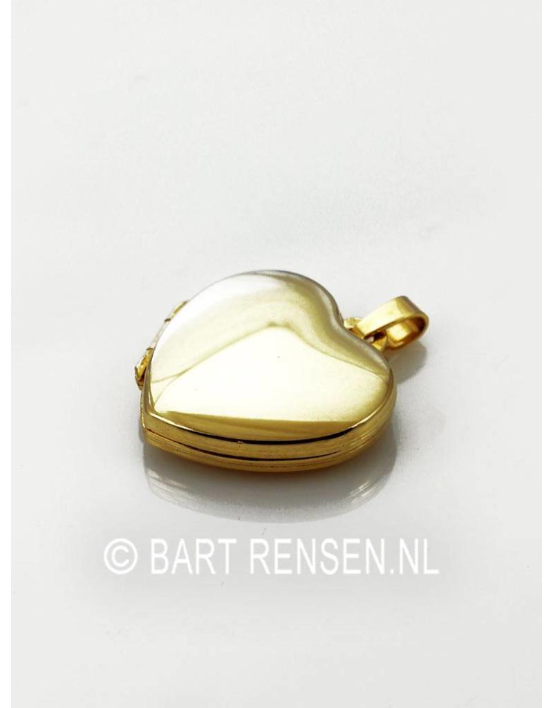 Heart medallion - 14 carat gold