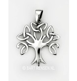 Tree of life pendant - sterling silver