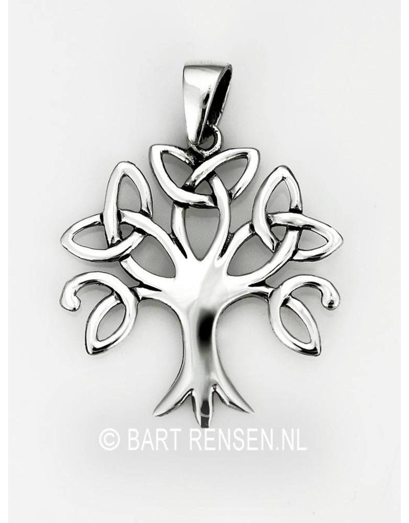 Tree of life pendant - sterling silver