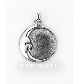 Moon Pendant - Silver