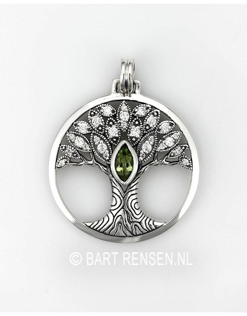 Tree of life pendant - sterling silver