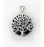 Tree of life pendant - sterling silver