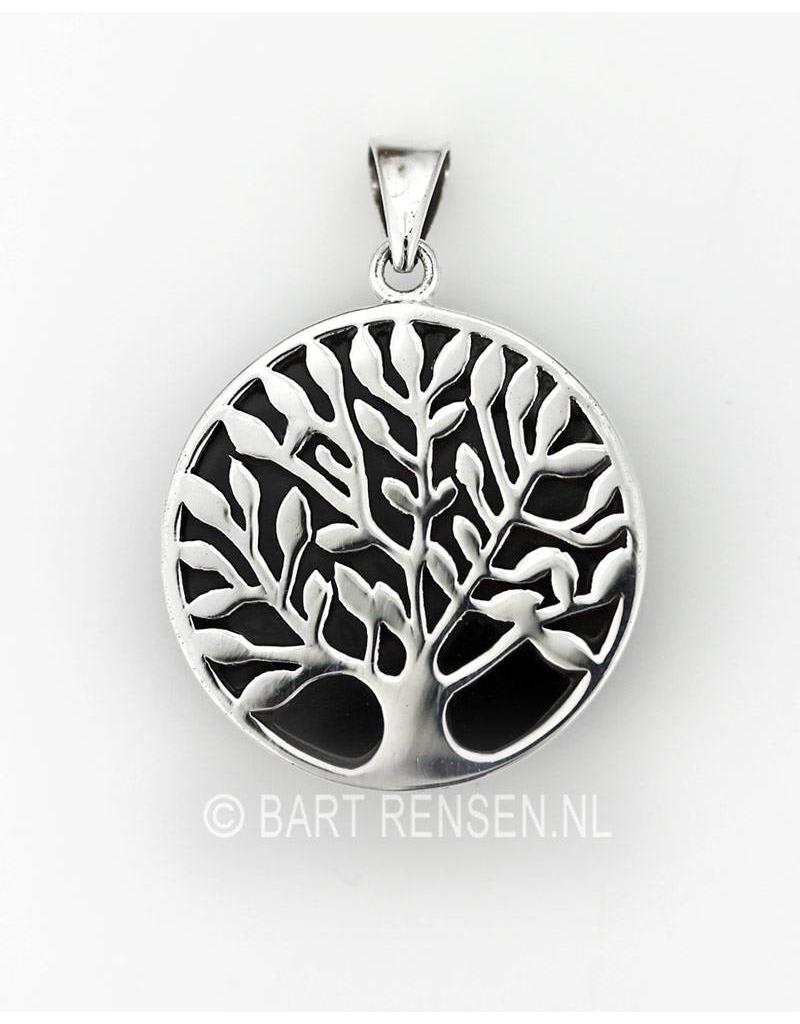 Tree of life pendant - sterling silver