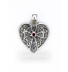 Celtic Cross Heart pendant