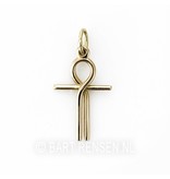 Ankh of Isis pendant - 14 carat gold
