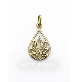 Golden Lotus pendant