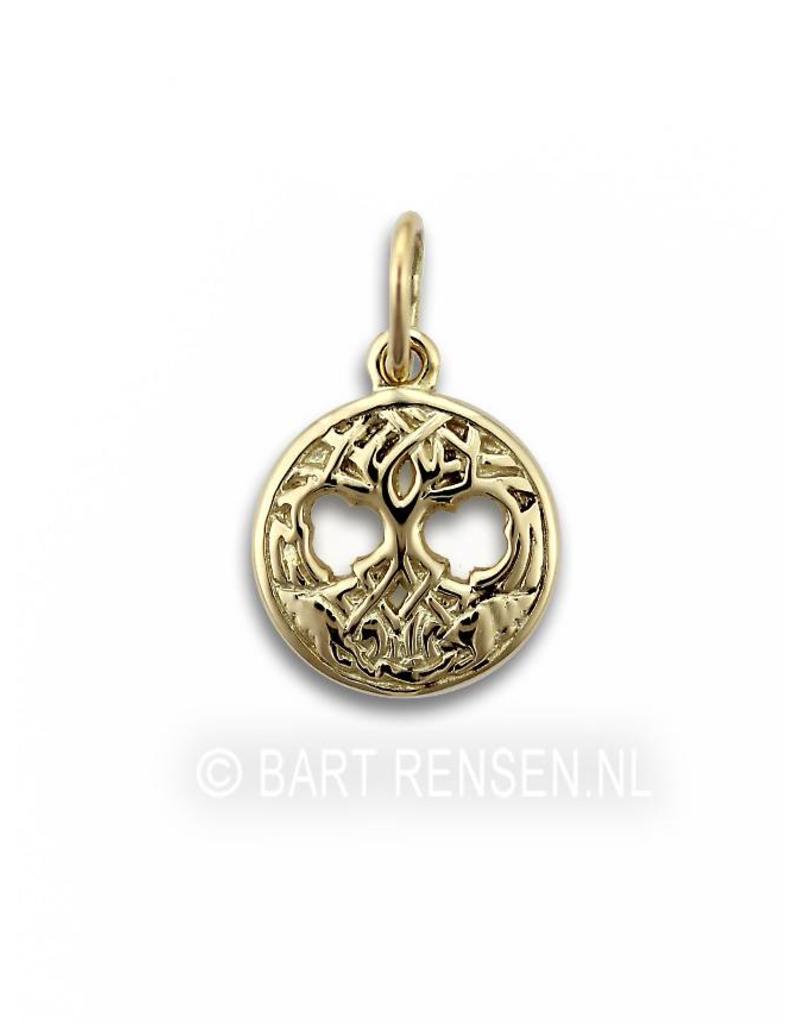 Celtic Tree of Life pendant - 14 crt gold