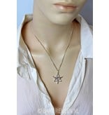 Triquetra Angel pendant - sterling silver