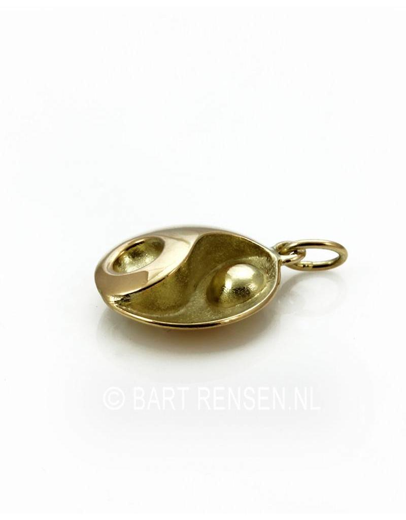 Yin-Yang pendant -  14 carat gold