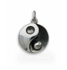 Yin-Yang hanger - zilver