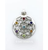 Seed of Life pendant - sterling silver