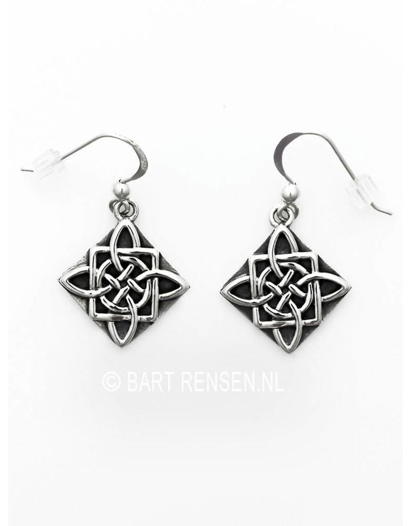 Celtic Knot Earrings Silver From Celtic Knot Earrings Sterling Silver