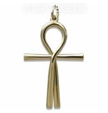 Ankh of Isis pendant - 14 carat gold