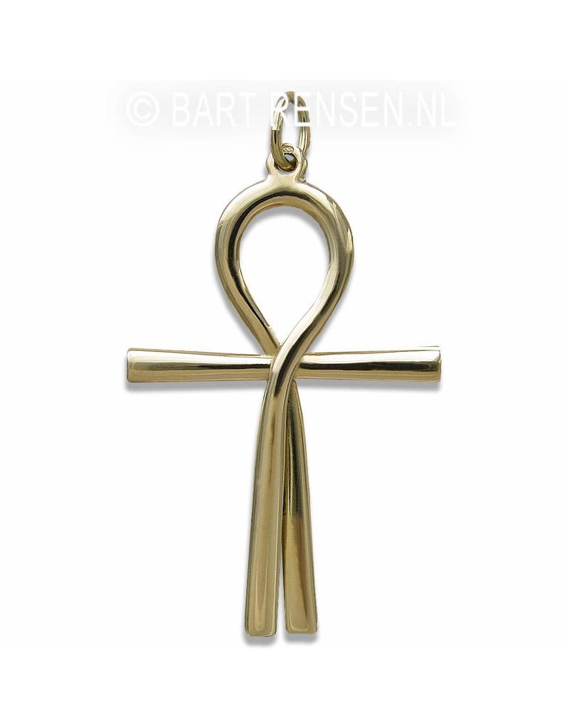 Ankh of Isis pendant - 14 carat gold