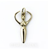 Protect Goddess pendant - 14 carat gold
