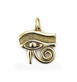 Golden Horus eye pendant