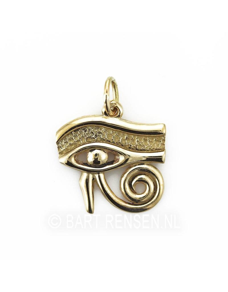 Horus eye (left or right eye) - 14 carat gold