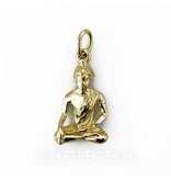 Buddha pendant - 14 carat gold