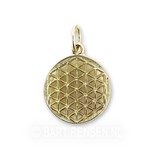 Flower of Life pendant - 14 crt gold