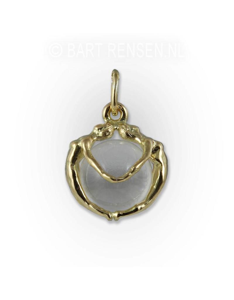 Women's friendship pendant - 14 carat gold