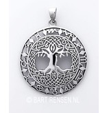 Levensboom Sterrenbeeld hanger - echt zilver