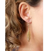 Feather Earrings - sterling silver