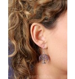 Tree of life earrings - sterling silver